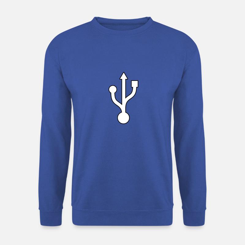 USB - Unisex Pullover - Royalblau