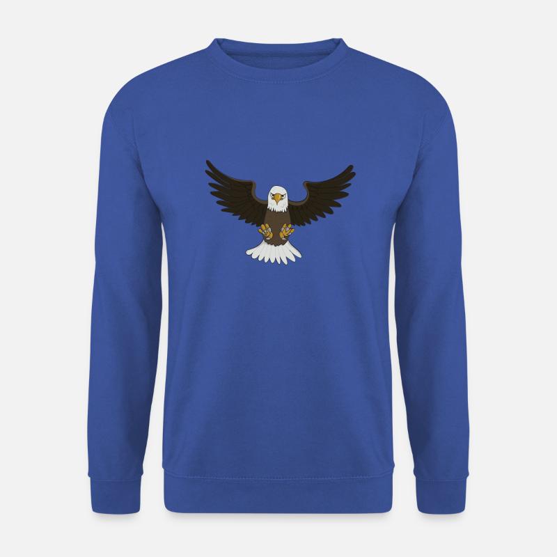Weißkopfseeadler - Unisex Pullover - Royalblau