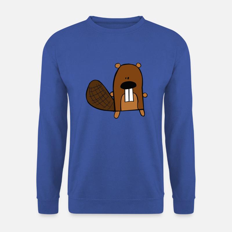 Biber - Unisex Pullover - Royalblau