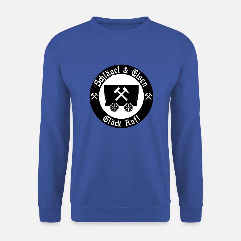 Glück Auf! Logo Schlägel und Eisen Lore - Unisex Pullover - Royalblau