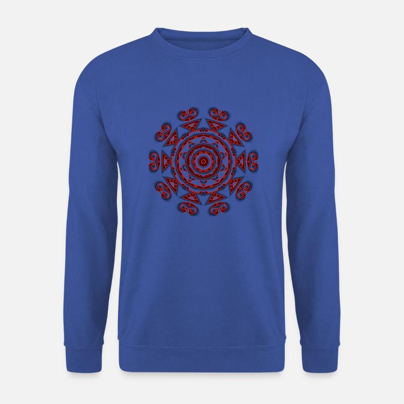 Abstract - Unisex Pullover - Royalblau