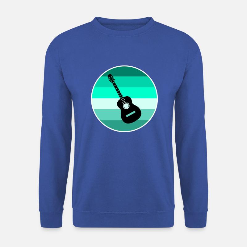 Gitarre - Unisex Pullover - Royalblau
