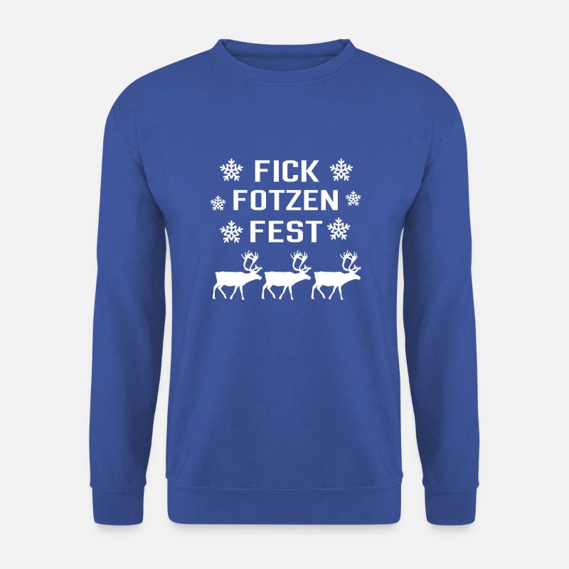 FICK.FOTZEN.FEST - Unisex Pullover - Royalblau