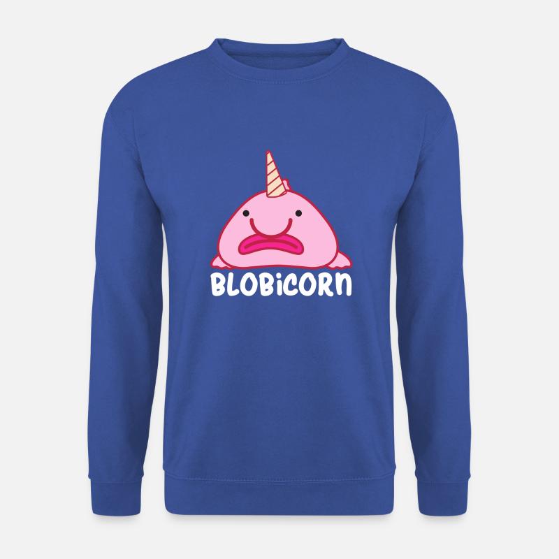 Blobfish - Unisex Pullover - Royalblau