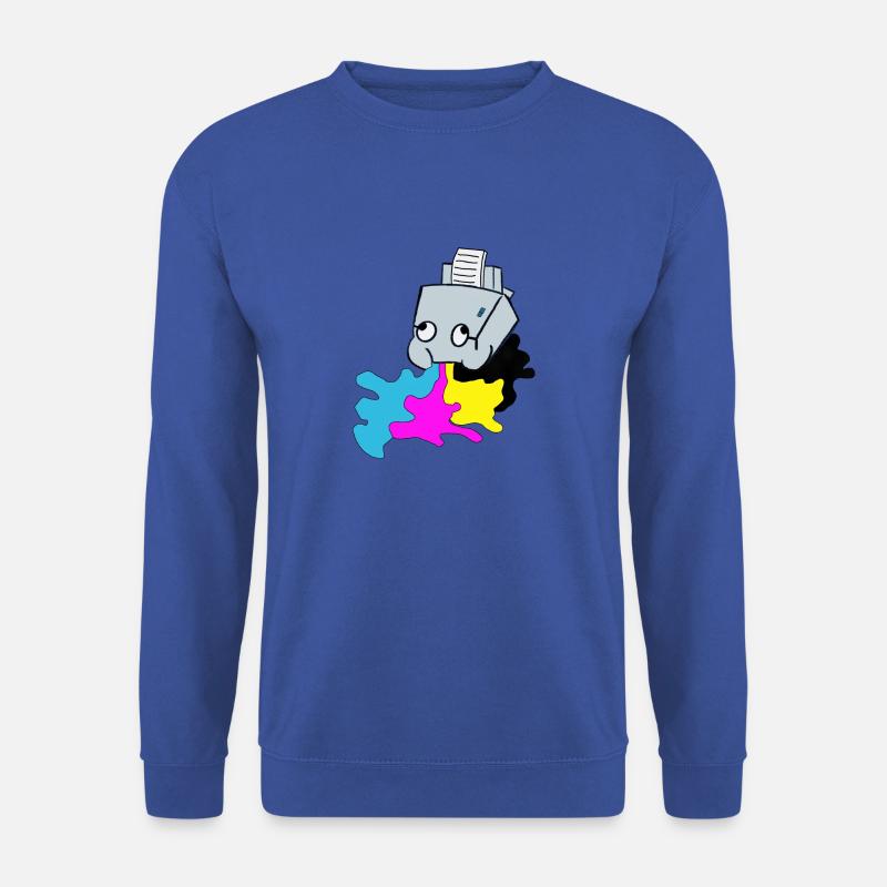 Süßer Drucker - Unisex Pullover - Royalblau