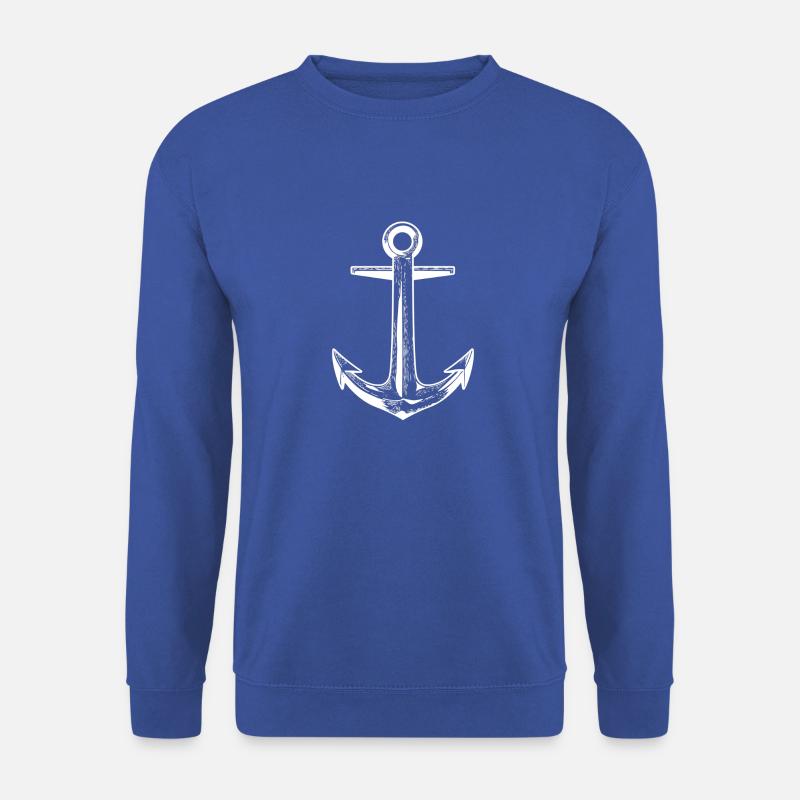 Anker - Unisex Pullover - Royalblau