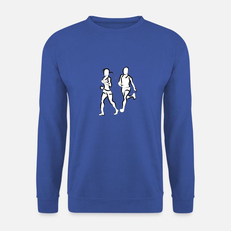 Läufer - Unisex Pullover - Royalblau
