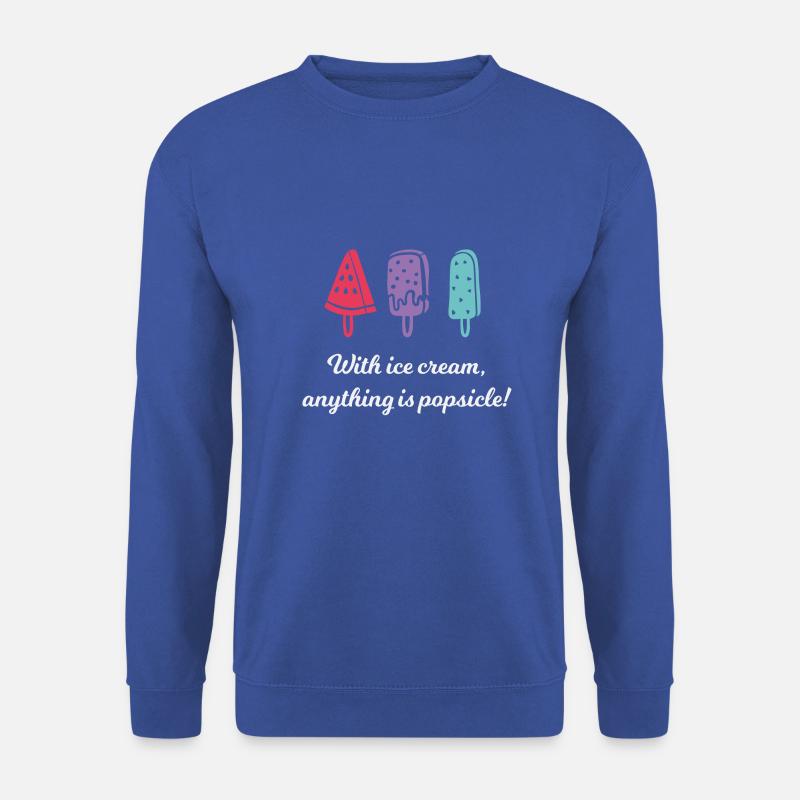 Ice cream - Unisex Sweatshirt - royal blue