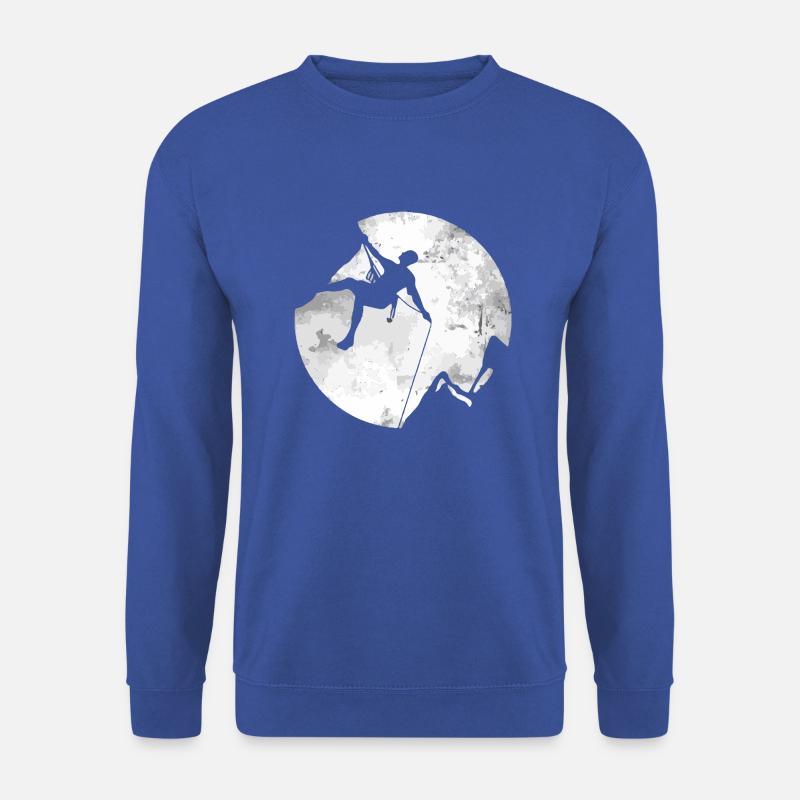 Bouldern Climbing Klettern - Unisex Pullover - Royalblau