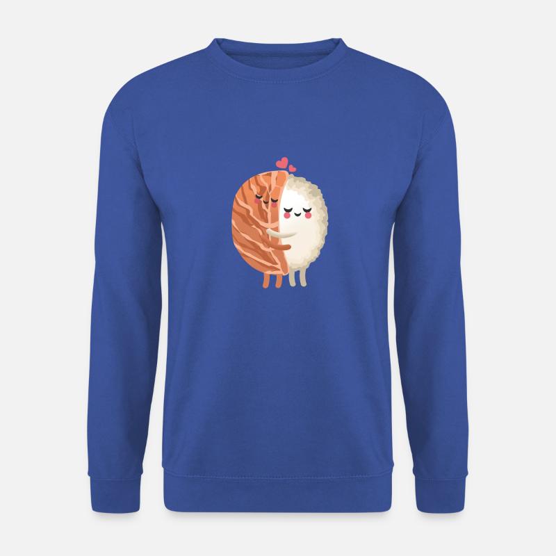 Sushi hug - Unisex Pullover - Royalblau