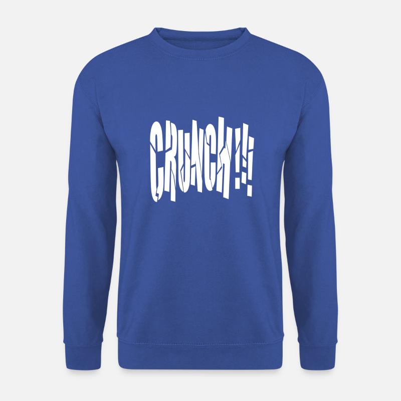 CRUNCH !!! - Unisex Pullover - Royalblau