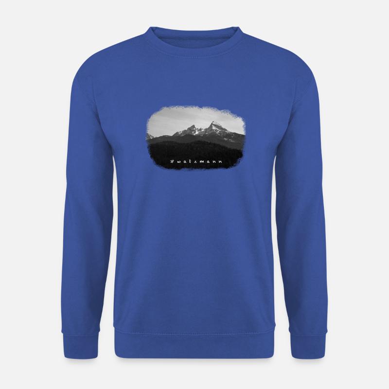 watzmann - Unisex Pullover - Royalblau