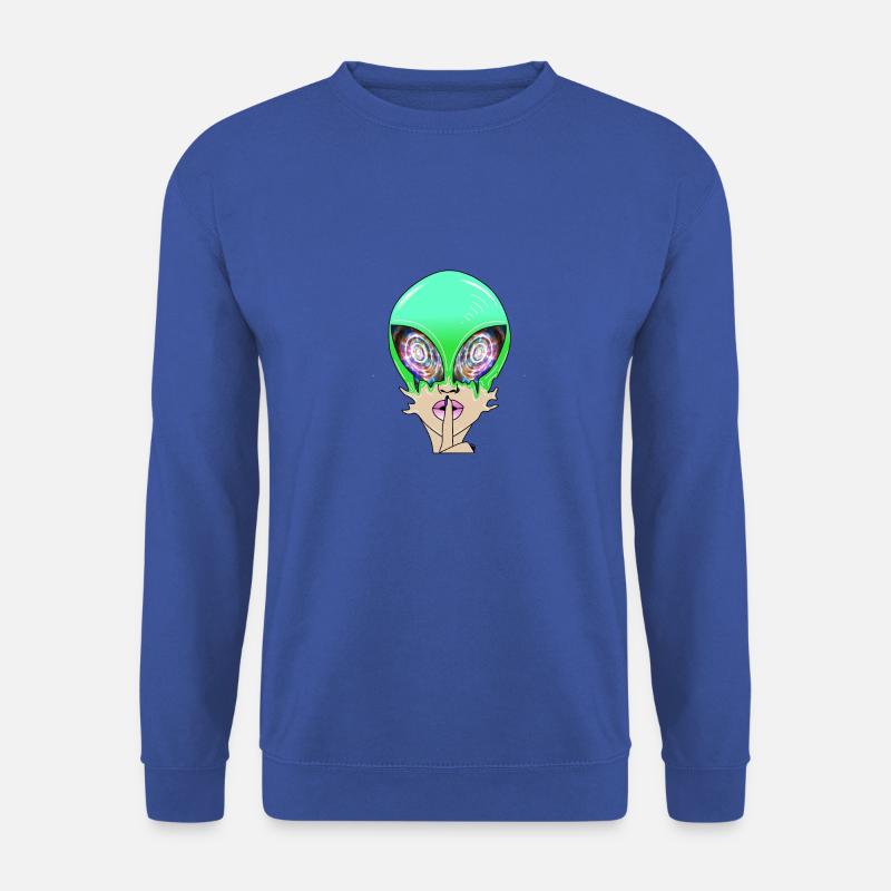 UFO ALIEN - Unisex Pullover - Royalblau