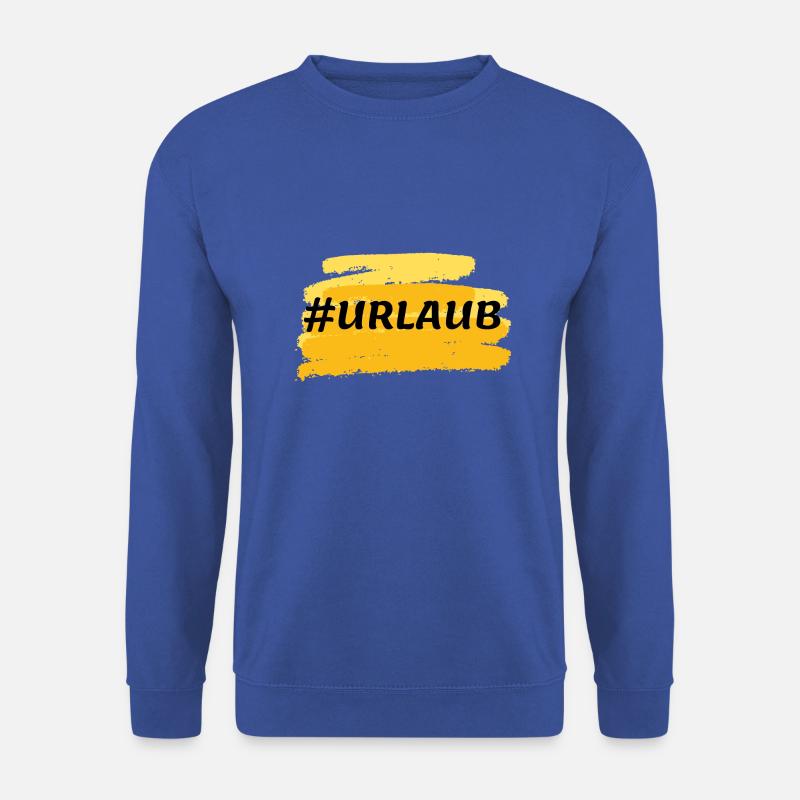 #urlaub - Unisex Pullover - Royalblau
