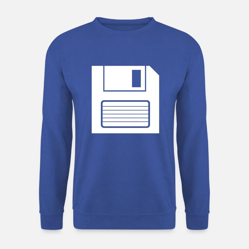 Diskette Speicher Symbol - Unisex Pullover - Royalblau