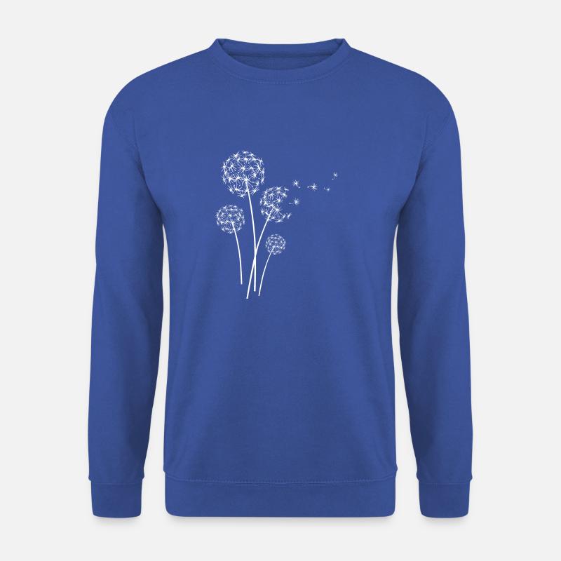 Pusteblume - Unisex Pullover - Royalblau
