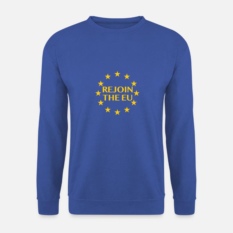 Beitritt zur EU - Unisex Pullover - Royalblau