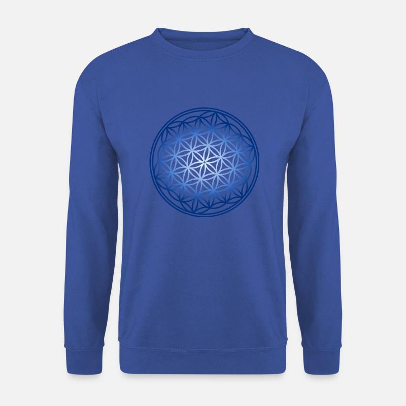 Blume des Lebens - Unisex Pullover - Royalblau