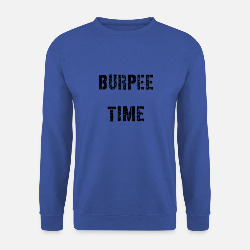 Burpee-Zeit - Unisex Pullover - Royalblau