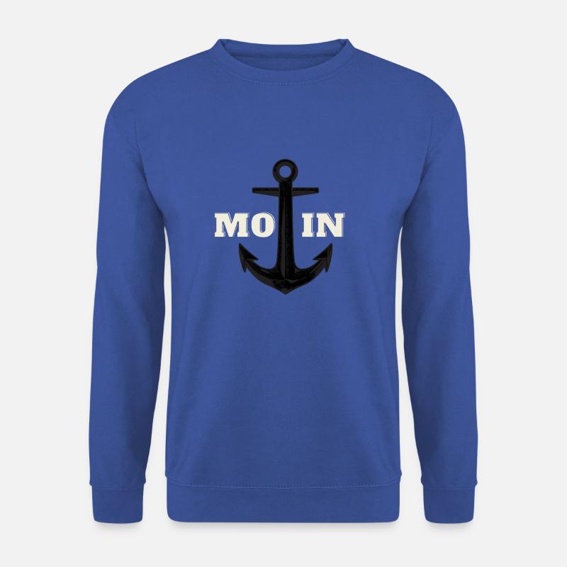 MOIN MOIN MOIN - Unisex Pullover - Royalblau