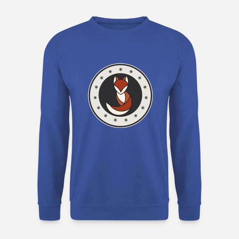Fuchs Emblem shirt - Unisex Pullover - Royalblau