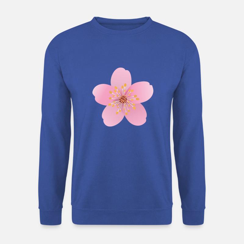 Kirschblüte - Unisex Pullover - Royalblau