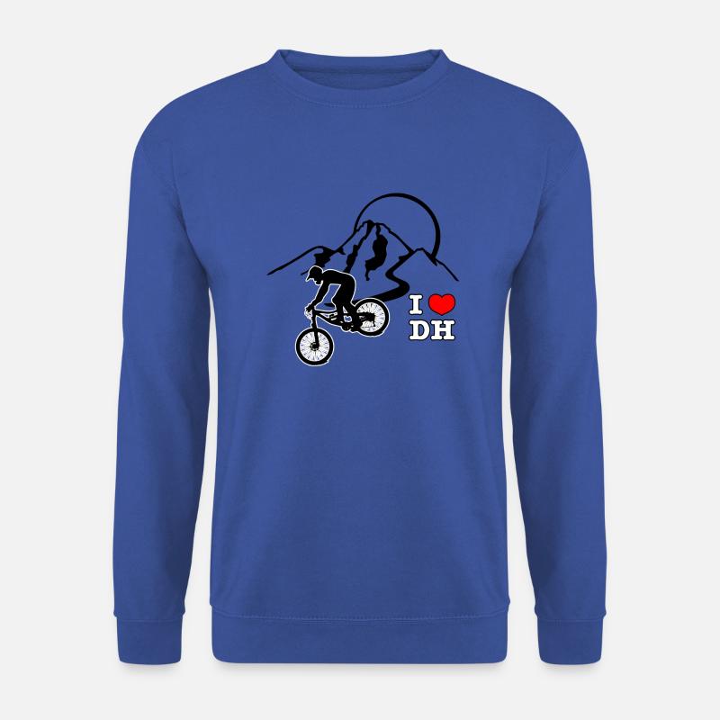 Ich liebe DH - Unisex Pullover - Royalblau