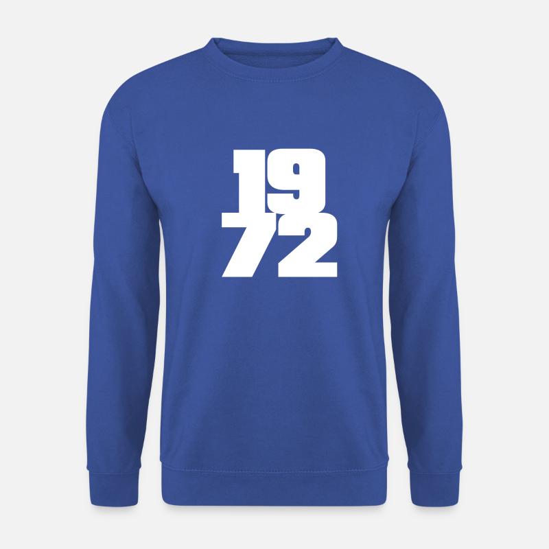 1972 - Unisex Pullover - Royalblau
