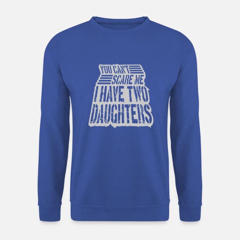 I have two daughters - Unisex Sweatshirt - royal blue