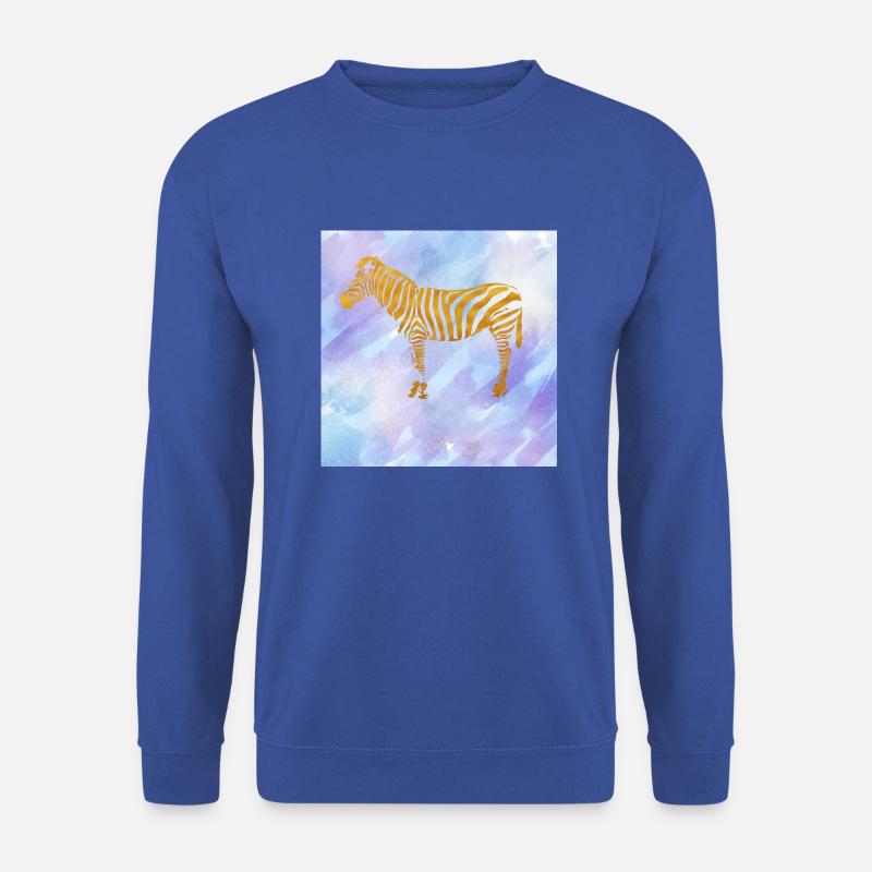 Zebra - Unisex Pullover - Royalblau