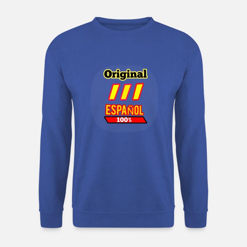 Spanisch - Unisex Pullover - Royalblau