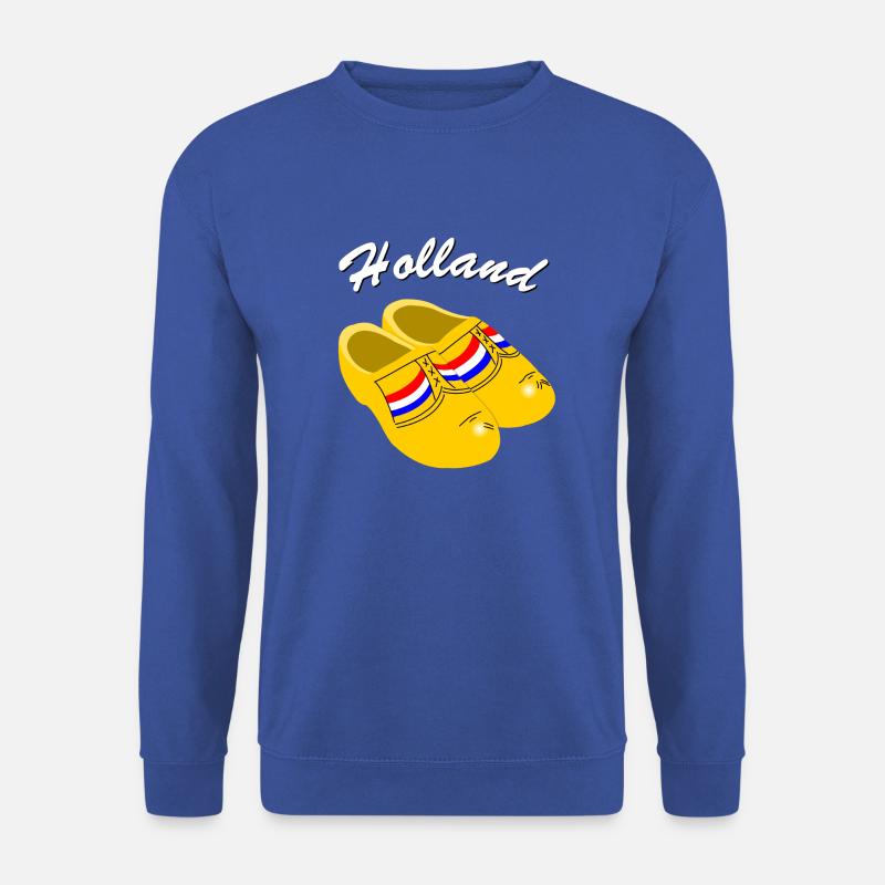 Clogs Holland - Unisex Pullover - Royalblau
