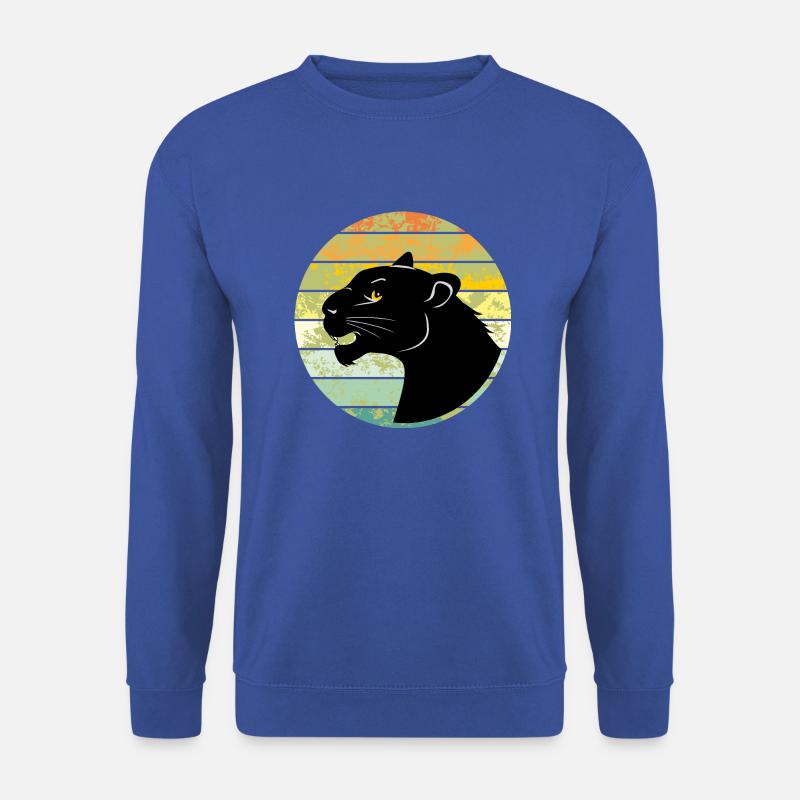 Pantherkopf - Unisex Pullover - Royalblau