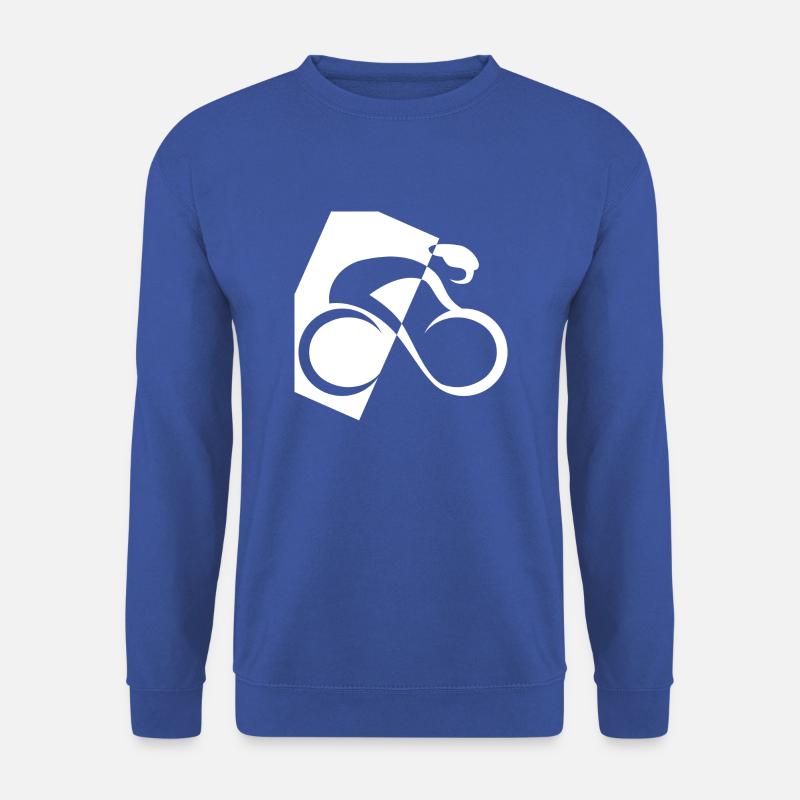 Fahrrad-Logo - Unisex Pullover - Royalblau