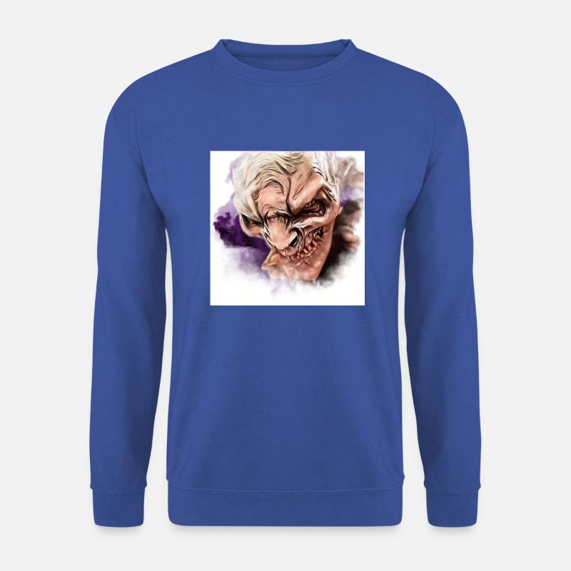 Krampus Percht Devil 2316 - Sweat-shirt Unisexe - bleu royal