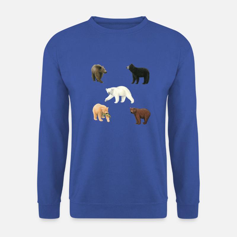 Bären - Unisex Pullover - Royalblau