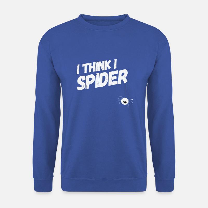 I think I spider - Unisex Pullover - Royalblau