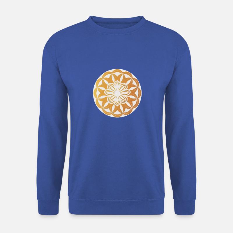Geometrische Form - Unisex Pullover - Royalblau