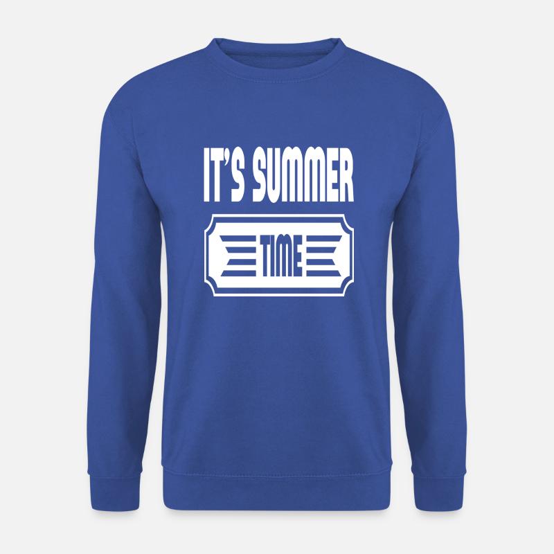 It´s Summer Time - Unisex Pullover - Royalblau