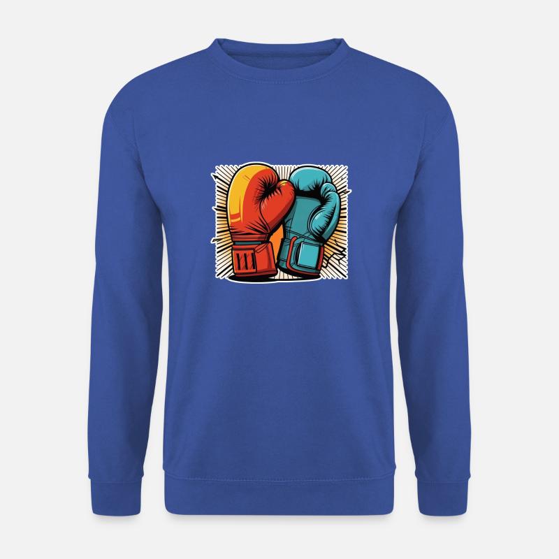 Boxhandschuhe - Unisex Pullover - Royalblau
