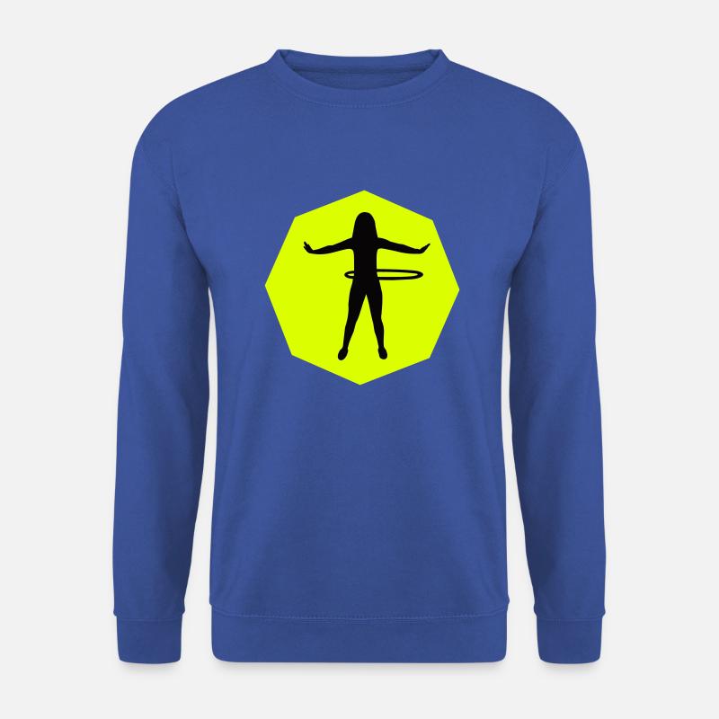 HulaHoop Fitness - Unisex Pullover - Royalblau