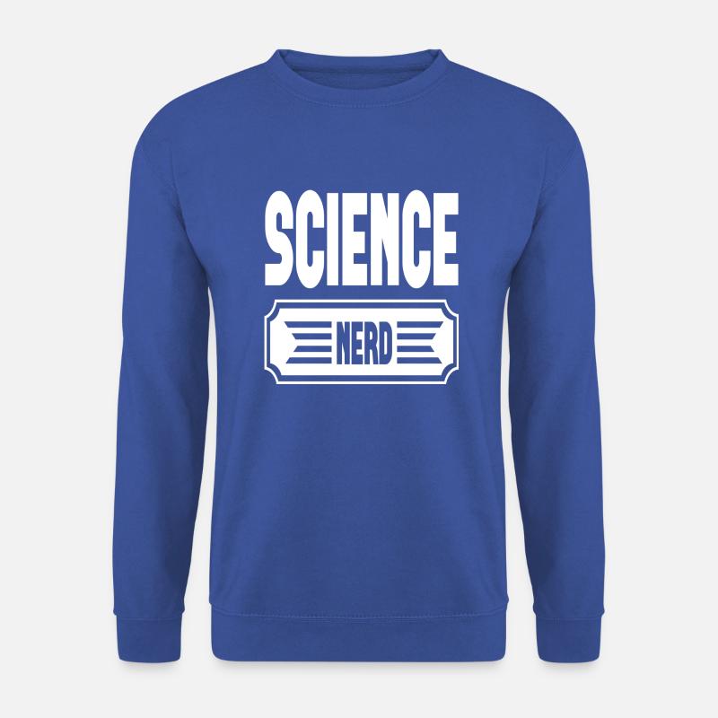 Science Nerd - Unisex Pullover - Royalblau