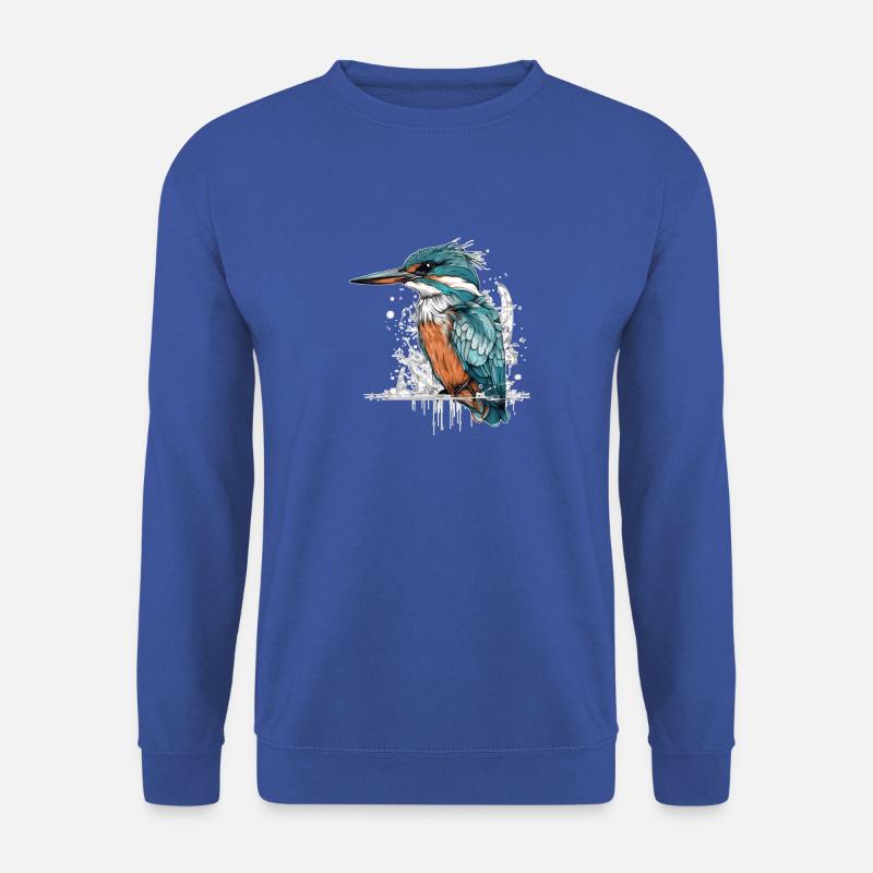 schöner Eisvogel - Unisex Pullover - Royalblau