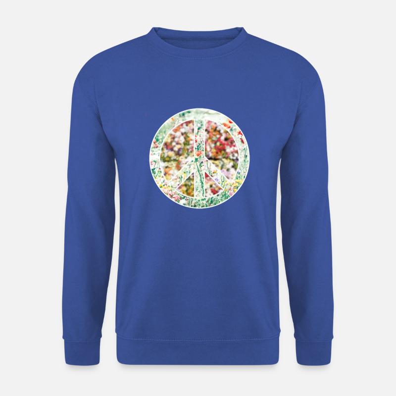 Friede - Unisex Pullover - Royalblau