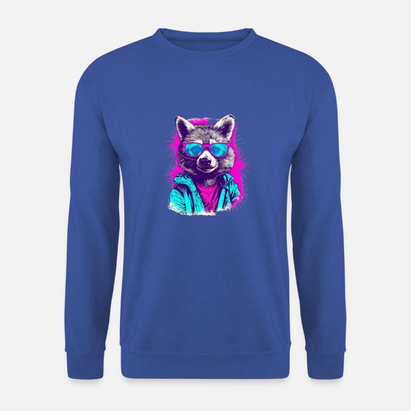 80er - Unisex Pullover - Royalblau