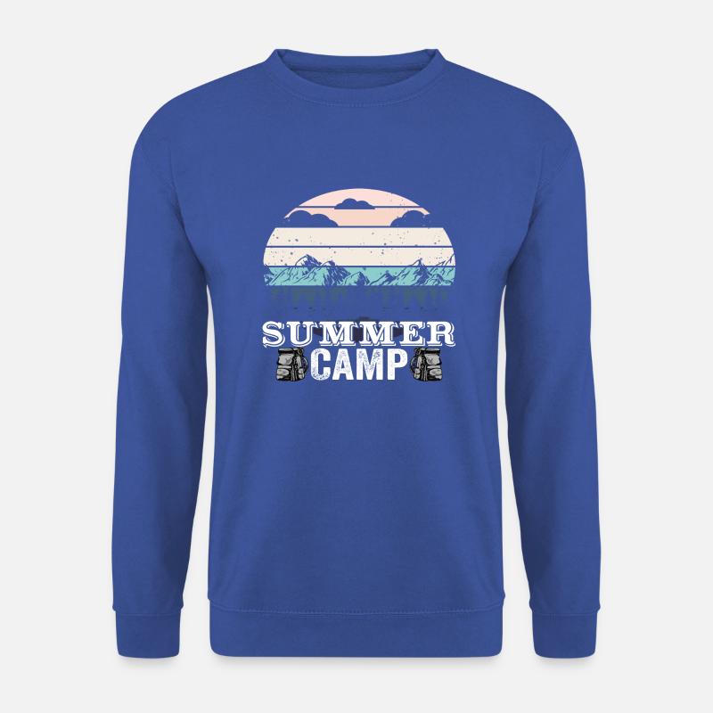 Summer Camp - Unisex Pullover - Royalblau