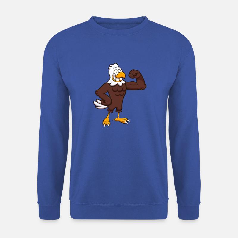 Starker Adlercharakter - Unisex Pullover - Royalblau