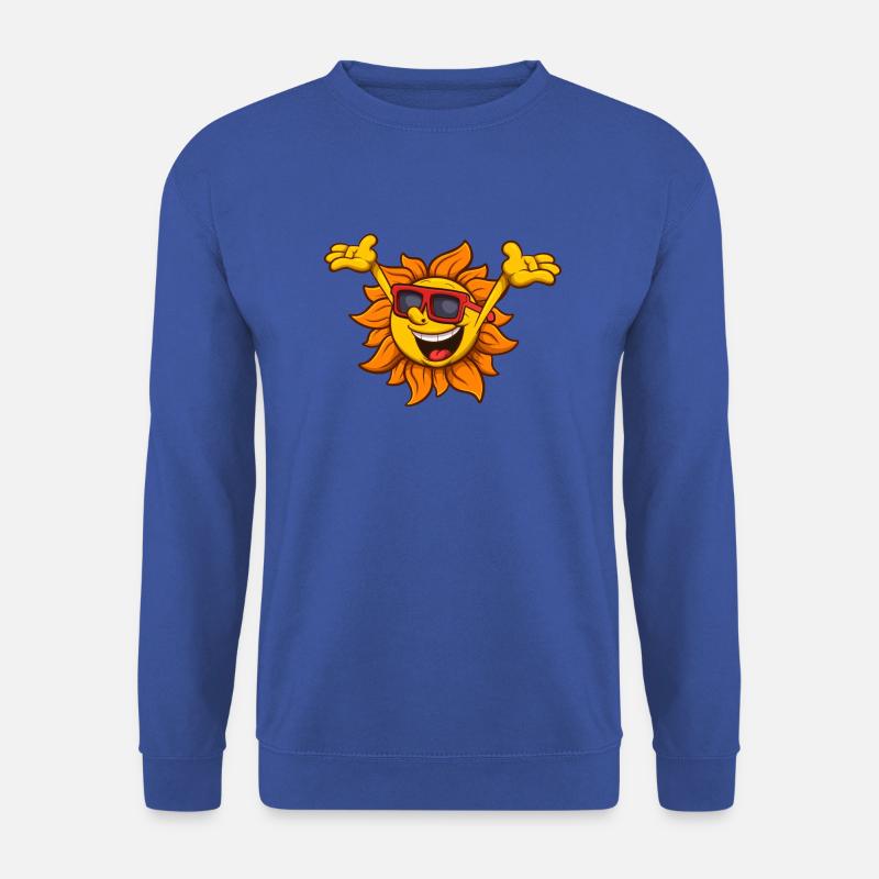 Happy Sun Charakter - Unisex Pullover - Royalblau