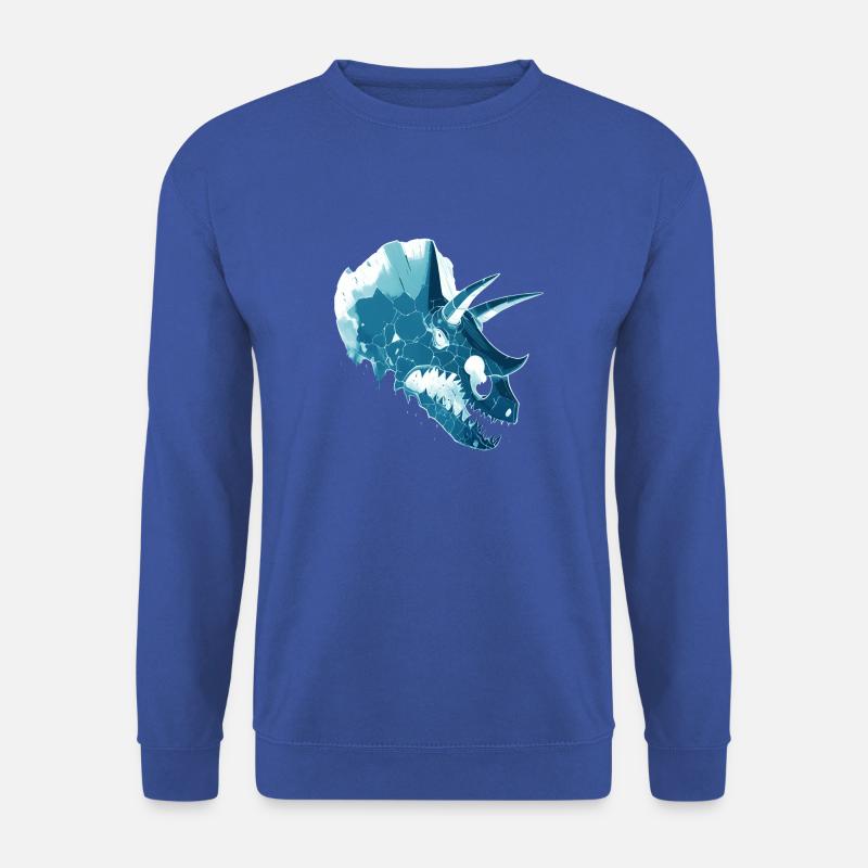 Dinosaurier-Kopf - Unisex Pullover - Royalblau