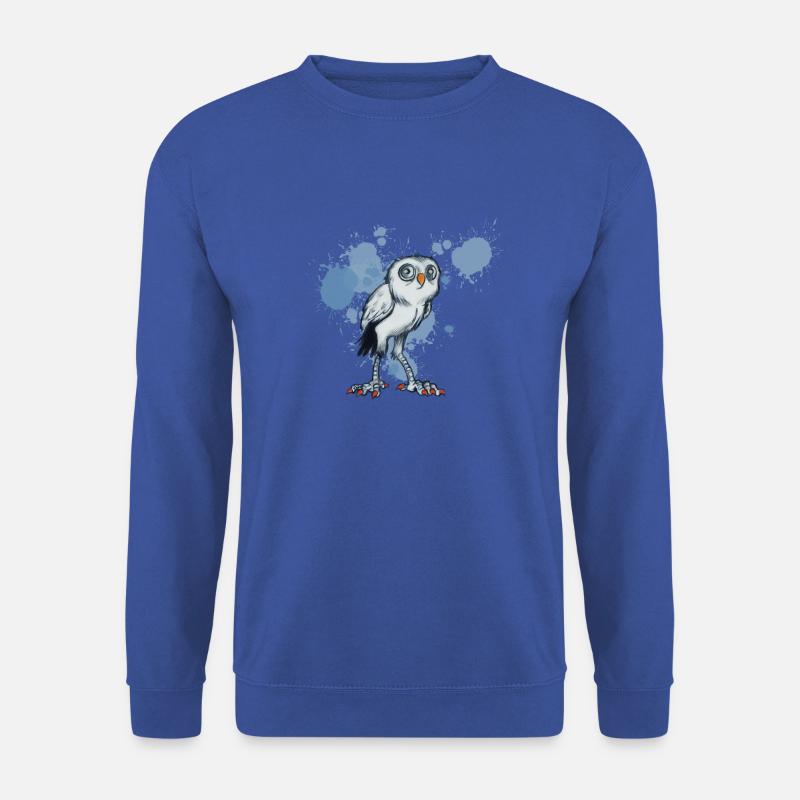 nachteule - Unisex Pullover - Royalblau